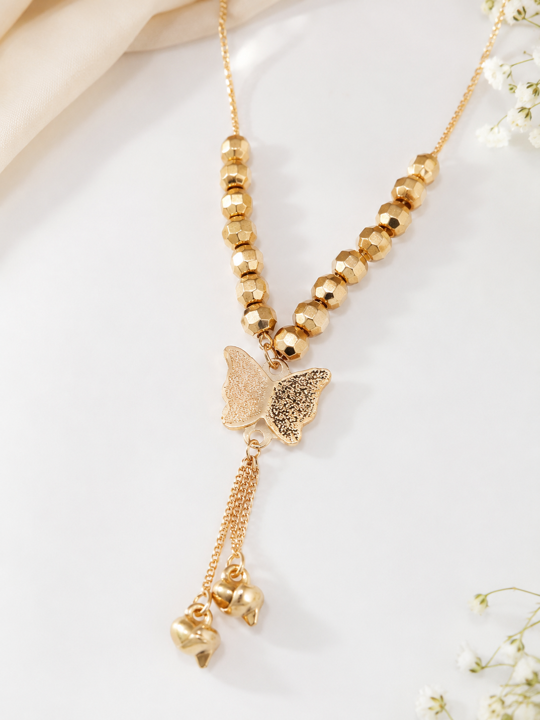 Elegant Butterfly Pendant Necklace for Women | Artificial Fashion Jewelry